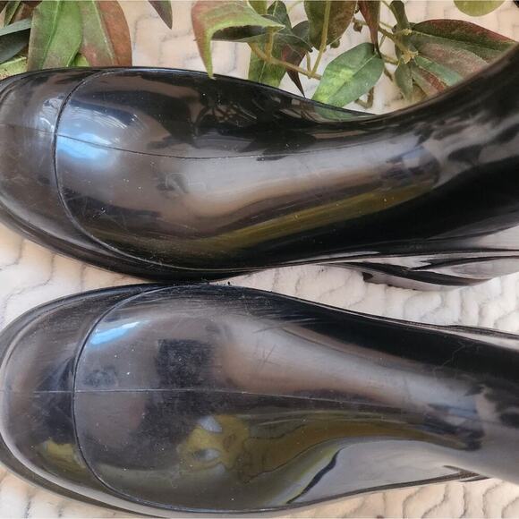 BURBERRY RUBBER NOVA CHECK ROSCOT BELTED RAIN BOOT SIZE 40 (US 9.5) - Picture 3 of 11